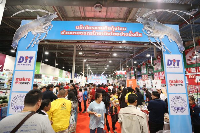 กุ้งก้ามกราม แม็คโคร