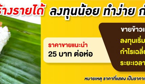 ข้าวเหนียวไก่ทอด