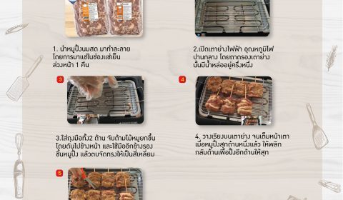 ข้าวเหนียวหมูปิ้ง