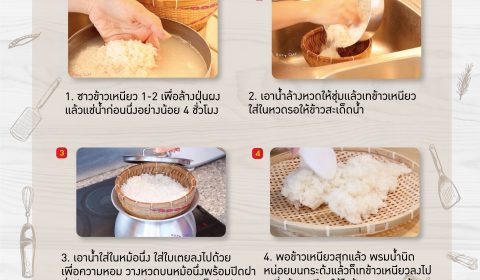 ข้าวเหนียวหมูปิ้ง
