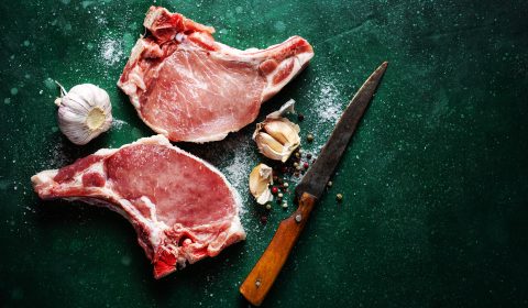 Raw meat