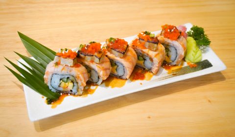 แซลมอนฟรัวกราส์โรล Nori Sushi bar